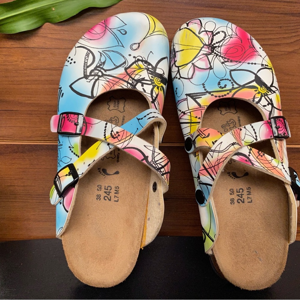 Pre-owned Birkenstock Sandal by Birki’s 38/7 Women’s